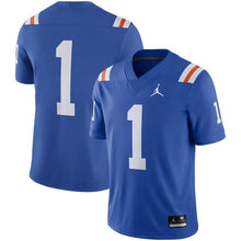 Load image into Gallery viewer, #1 Florida Gators Jordan Brand Throwback Alternate Game Jersey - Royal