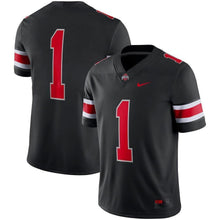 Load image into Gallery viewer, #1 Ohio State Buckeyes Nike Alternate Game Jersey - Black