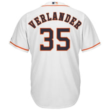 Load image into Gallery viewer, Justin Verlander Houston Astros Majestic Home Cool Base Player Jersey - White