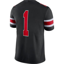 Load image into Gallery viewer, #1 Ohio State Buckeyes Nike Alternate Game Jersey - Black