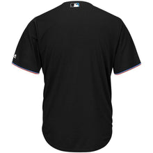 Load image into Gallery viewer, Miami Marlins Majestic  Alternate Cool Base Team Jersey - Black