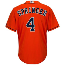 Load image into Gallery viewer, George Springer Houston Astros Majestic Cool Base Player Jersey - Orange