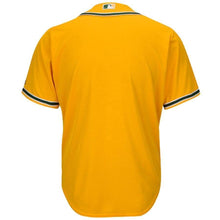 Load image into Gallery viewer, Oakland Athletics Majestic Official Cool Base Team Jersey - Gold