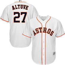 Load image into Gallery viewer, Jose Altuve Houston Astros Majestic Official Cool Base Player Jersey - White