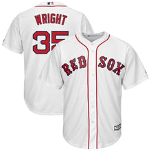 Load image into Gallery viewer, Steven Wright Boston Red Sox Majestic Home Cool Base Replica Player Jersey - White