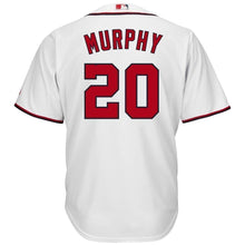 Load image into Gallery viewer, Daniel Murphy Washington Nationals Majestic Home Cool Base Player Jersey - White