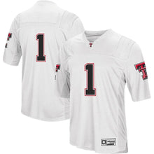 Load image into Gallery viewer, Texas Tech Red Raiders Colosseum Football Jersey - White