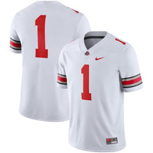 Load image into Gallery viewer, #1 Ohio State Buckeyes Nike Game Jersey - White