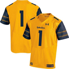 Load image into Gallery viewer, #1 Cal Bears Under Armour Team Football Jersey – Gold