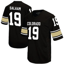 Load image into Gallery viewer, Rashaan Salaam Colorado Buffaloes Original Retro Brand Throwback Jersey - Black